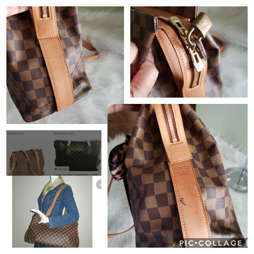 🎀🍀 SOLD🍀 🎀AUTH Vintage Louis Vuitton Columbine - Picture 3 of 6